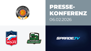 06.02.2026 - Pressekonferenz - Selber Wölfe vs. Erding Gladiators