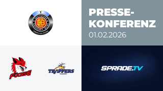 01.02.2026 - Pressekonferenz - Füchse Duisburg vs. Tilburg Trappers