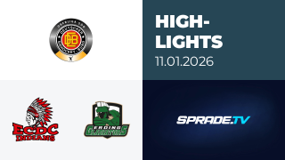 11.01.2026 - Highlights - ECDC Memmingen Indians vs. Erding Gladiators