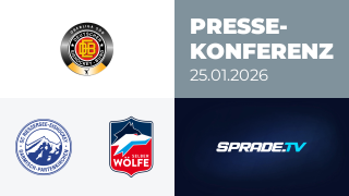 25.01.2026 - Pressekonferenz - SC Riessersee vs. Selber Wölfe