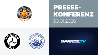 30.01.2026 - Pressekonferenz - EV Füssen vs. SC Riessersee