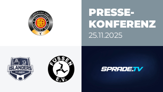 25.11.2025 - Pressekonferenz - EV Lindau Islanders vs. EV Füssen