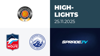 25.11.2025 - Highlights - Selber Wölfe vs. SC Riessersee