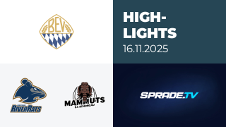 16.11.2025 - Highlights - ESC Riverrats Geretsried vs. Schongau Mammuts