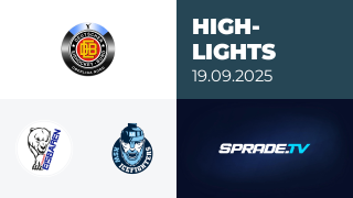 19.09.2025 - Highlights - Hammer Eisbären vs. KSW IceFighters Leipzig