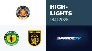 18.11.2025 - Highlights - Höchstadt Alligators vs. Tölzer Löwen