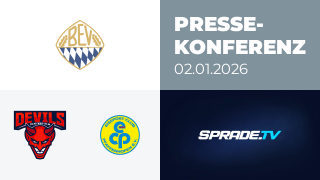 02.01.2026 - Pressekonferenz - Devils Ulm/Neu-Ulm vs. EC Pfaffenhofen