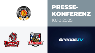 10.10.2025 - Pressekonferenz - ECDC Memmingen Indians vs. EC Peiting