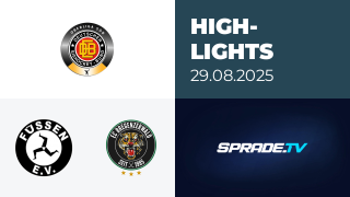 29.08.2025 - Highlights - EV Füssen vs. EC Bregenzerwald