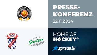 22.11.2024 - Pressekonferenz - EC Peiting vs. Bietigheim Steelers