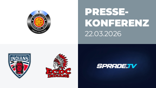 22.03.2026 - Pressekonferenz - Hannover Indians vs. ECDC Memmingen Indians