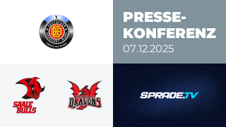07.12.2025 - Pressekonferenz - Saale Bulls Halle vs. Herforder Ice Dragons