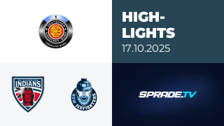 17.10.2025 - Highlights - Hannover Indians vs. KSW IceFighters Leipzig