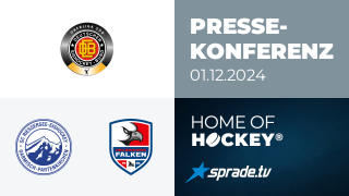 01.12.2024 - Pressekonferenz - SC Riessersee vs. Heilbronner Falken