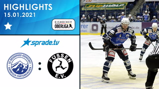 15.01.2021 - Highlights - SC Riessersee vs. EV Füssen