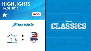 16.09.2018 - Highlights - Dresdner Eislöwen vs. Heilbronner Falken