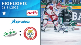 26.11.2023 - Highlights - Bietigheim Steelers vs. EV Landshut