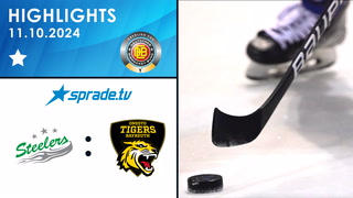 11.10.2024 - Highlights - Bietigheim Steelers vs. onesto Tigers Bayreuth
