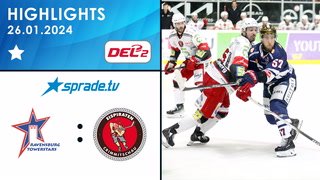 26.01.2024 - Highlights - Ravensburg Towerstars vs. Eispiraten Crimmitschau