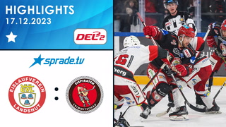 17.12.2023 - Highlights - EV Landshut vs. Eispiraten Crimmitschau