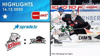 16.12.2020 - Highlights - Nürnberg Ice Tigers vs. Augsburger Panther