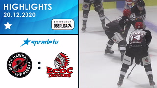 20.12.2020 - Highlights - EHF Passau Black Hawks vs. ECDC Memmingen Indians