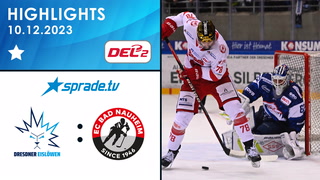 10.12.2023 - Highlights - Dresdner Eislöwen vs. EC Bad Nauheim