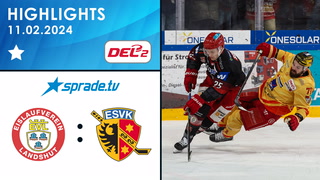 11.02.2024 - Highlights - EV Landshut vs. ESV Kaufbeuren