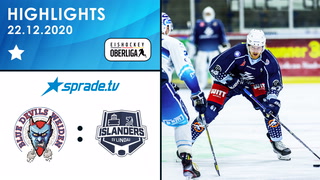 22.12.2020 - Highlights - Blue Devils Weiden vs. EV Lindau Islanders