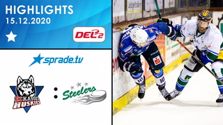 15.12.2020 - Highlights - EC Kassel Huskies vs. Bietigheim Steelers