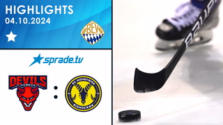 04.10.2024 - Highlights - Devils Ulm/Neu-Ulm vs. SC Hohenems