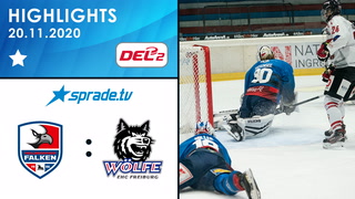 20.11.2020 - Highlights - Heilbronner Falken vs. EHC Freiburg
