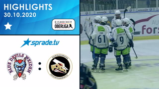 30.10.2020 - Highlights - Blue Devils Weiden vs. TecArt BlackDragons