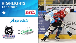 13.10.2023 - Highlights - EHC Freiburg vs. Bietigheim Steelers