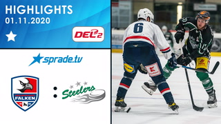 01.11.2020 - Highlights - Heilbronner Falken vs. Bietigheim Steelers