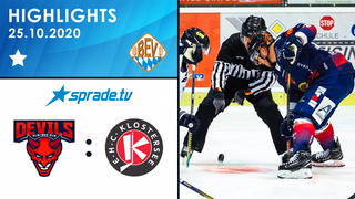 25.10.2020 - Highlights - Devils Ulm/Neu-Ulm vs. EHC Klostersee