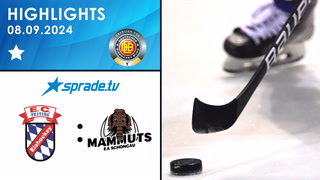 08.09.2024 - Highlights - EC Peiting vs. Schongau Mammuts