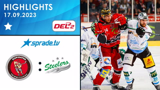 17.09.2023 - Highlights - Eispiraten Crimmitschau vs. Bietigheim Steelers