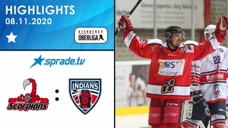 08.11.2020 - Highlights - Hannover Scorpions vs. Hannover Indians