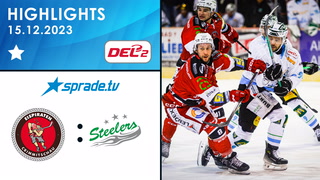 15.12.2023 - Highlights - Eispiraten Crimmitschau vs. Bietigheim Steelers
