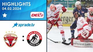 04.02.2024 - Highlights - Lausitzer Füchse vs. EC Bad Nauheim