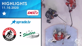 11.10.2020 - Highlights - EC Bad Nauheim vs. Bietigheim Steelers