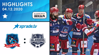 04.12.2020 - Highlights - Selber Wölfe vs. EV Lindau Islanders