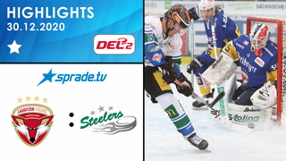 30.12.2020 - Highlights - Lausitzer Füchse vs. Bietigheim Steelers