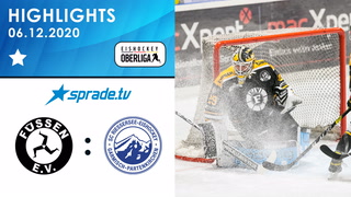 06.12.2020 - Highlights - EV Füssen vs. SC Riessersee