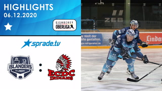 06.12.2020 - Highlights - EV Lindau Islanders vs. ECDC Memmingen Indians