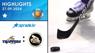 27.09.2024 - Highlights - Tilburg Trappers vs. TecArt BlackDragons
