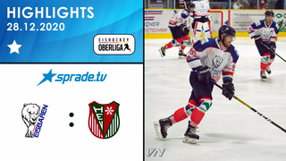 28.12.2020 - Highlights - Hammer Eisbären vs. Herner EV
