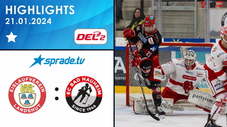 21.01.2024 - Highlights - EV Landshut vs. EC Bad Nauheim