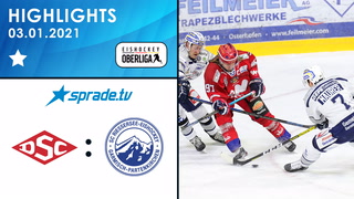 03.01.2021 - Highlights - Deggendorfer SC vs. SC Riessersee
